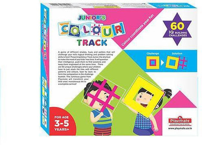 

Playmates Toys Juniors Colour Track Board Game
