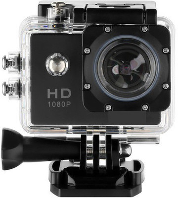 View IBS 30M Under Water Waterproof 2 inch LCD Display 12 Wide Angle Lens Full Sports AC56 1080P Ultra HD Sports & Action Camera(Black) Price Online(IBS)