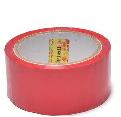 

Enwraps single sided Handheld Cello Tapes (Manual)(Set of 4, Red)