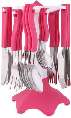 

Bright Plastic Cutlery Set(Pack of 24)