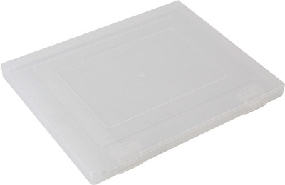 

Jef 1 Compartments Plastic Paper Storing Box(White)