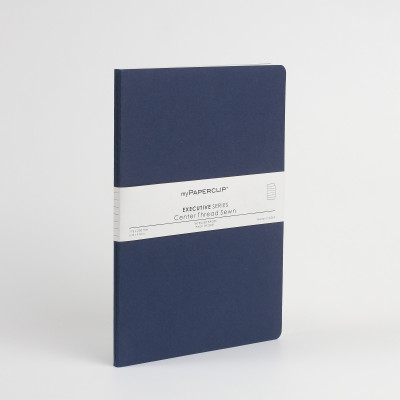

Mypaperclip B5 Notebook(161 Ruled Pages Executive Series, Blue)