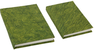 

Store Indya Regular Diary(Handmade Pocket Diary (Green), Green, Pack of 2)