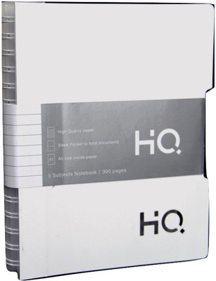 

Navneet A5 Note Pad(HQ Single Subject Book (14.8cm x 21cm)– A5 Size – 160 pages, White)