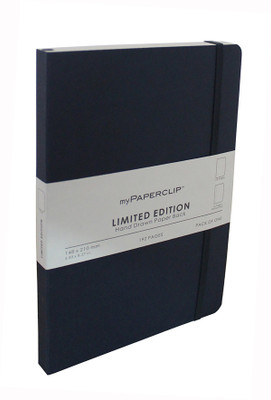 

Mypaperclip A5 Notebook(192 Plain Pages Limited Edition, Imperial)