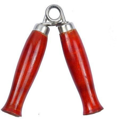 

Konex wooden hand grip 1 pcs solid spring comfortable grips Hand Grip/Fitness Grip(Red)