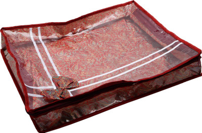 

Angel Quilts Saree Cover Angqui-15(Maroon, Pink)