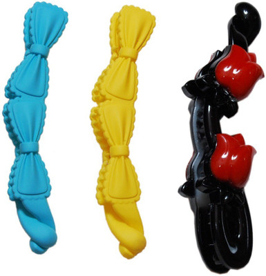 

FNB 3 STYLISH CLIPS OF WOMENS Banana Clip(Multicolor)