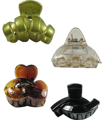 

Collana korean hair clutchers with beautiful designs. Hair Claw(Multicolor)