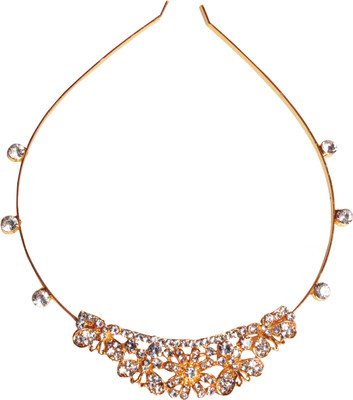

SNS COLLECTION Queen Crown Hair Band(Multicolor)