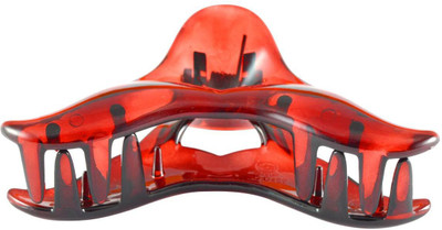 

Sarah Salon Style Hair Claw Hair Clip Barrettes Hairwear Clamp Hair Accessories by SARAH Hair Claw(Red)