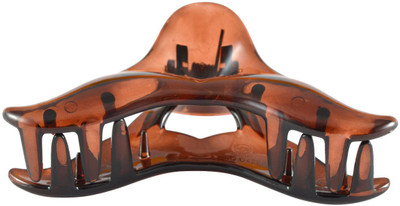 

Sarah Salon Style Hair Claw Hair Clip Barrettes Hairwear Clamp Hair Accessories by SARAH Hair Claw(Brown)