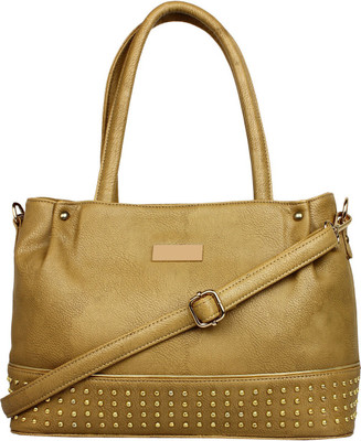 

Glitzy Galz Hand-held Bag(Beige)