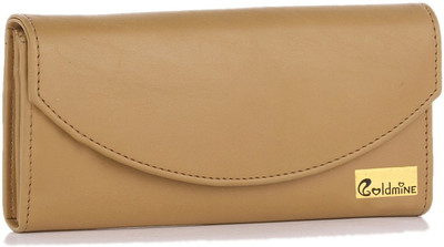 

Goldmine Casual Brown Clutch