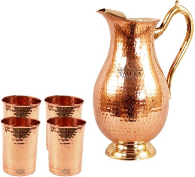 TALUKA T-CMUJ-HG4P Jug Glass Set(Copper)