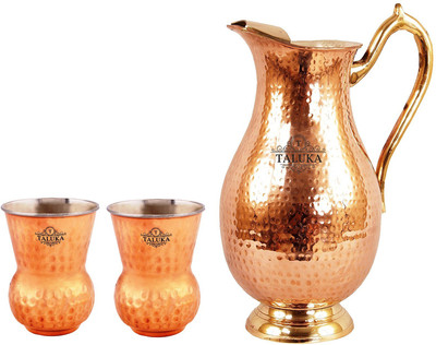 TALUKA T-CMUJ-CSDG2P Jug Glass Set(Copper)
