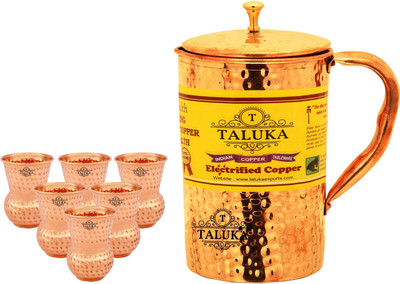 TALUKA T-HJBTNO.4-DG6P Jug Glass Set(Copper)