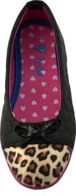 

Beanie Bugs Girls Slip on Dancing Shoes(Black