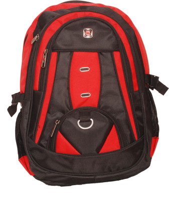 

Zest 16 inch Laptop Backpack(Red, Black), Black;red