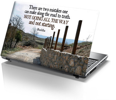 

Onlinemart There Are Two Vinyl Laptop Decal 15.6