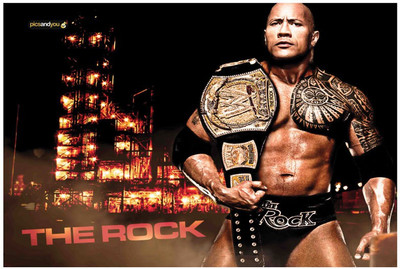 

Pics And You Pics And You WWE The Rock 96 Laptop Skin (3M/Avery Vinyl, 15x10 inches) - SP096 Vinyl Laptop Decal 15.6