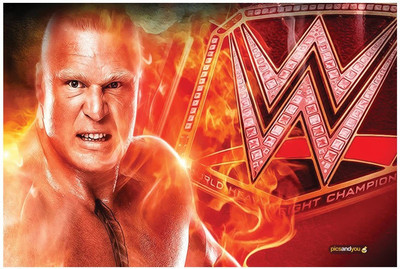 

Pics And You Pics And You WWE Brock Lesnar 16 Laptop Skin (3M/Avery Vinyl, 15x10 inches) - SP016 Vinyl Laptop Decal 15.6