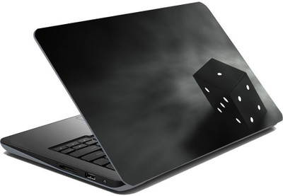

Onlinemart Black Dice Vinyl Laptop Decal 15.6