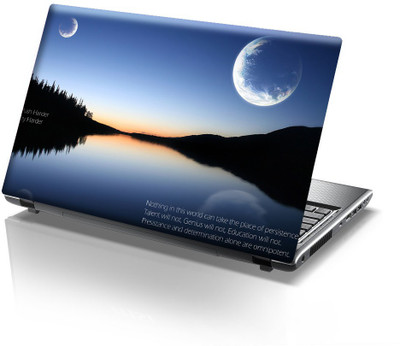 

Onlinemart Moon Vinyl Laptop Decal 15.6