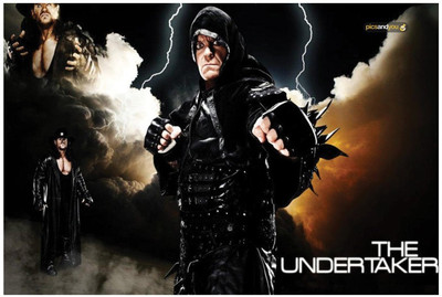 

Pics And You Pics And You WWE Undertaker 45 Laptop Skin (3M/Avery Vinyl, 15x10 inches) - SP045 Vinyl Laptop Decal 15.6