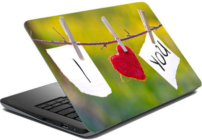 

Onlinemart I Heart You Vinyl Laptop Decal 15.6