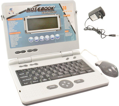 

kts khalsa toys and sales 30 activities english learner laptop for kids(Multicolor)