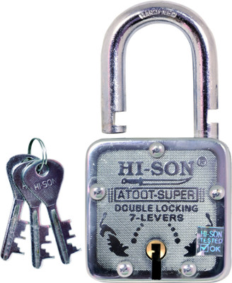 HI SON HI SON Padlock(Silver)