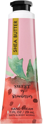 

Bath & Body Works Sweet As Strawberries Shea Butter Hand Cream(29 ml)