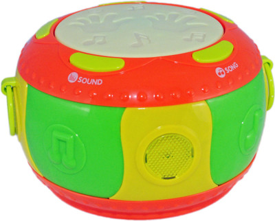 

Babysid Collections Touch Drum with Flashing Lights(Multicolor)