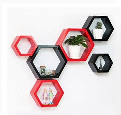 

Rajtai Shree MDF Wall Shelf(Number of Shelves - 6)