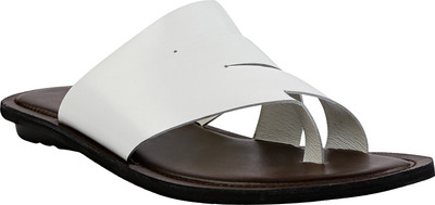 

Shoe Bazar Men White Flats