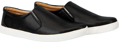 

FAUSTO Slip On Sneakers For Men(Black