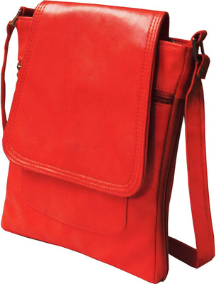 

THE MAXIM Girls Formal Red PU Sling Bag