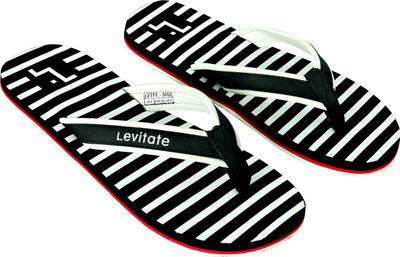 

Levitate Flip Flops, Black white