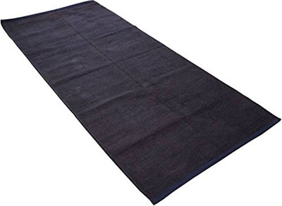 

Pasricha Handlooms Yoga Mat Blue 8 mm Yoga Mat, Navy blue