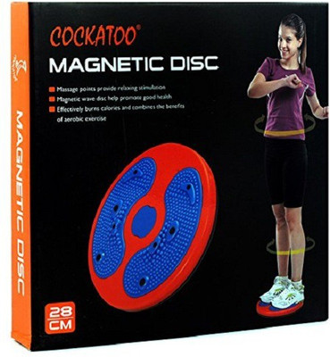 

COCKATOO MEGNETIC DISC TRIMMER Ab Exerciser(Orange, Blue), Blue;orange