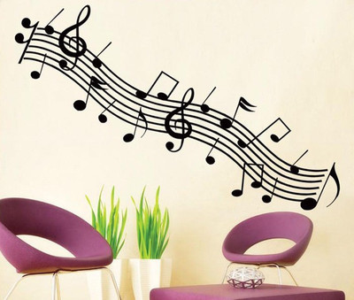 

SYGA  PVC Vinyl Sticker Sticker(Pack of 1, Black