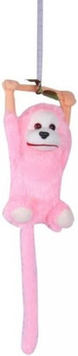 

Ansh Soft Toy Hanging Monkey Pink Color - 20 cm(Pink)