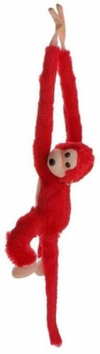 

Ansh Soft Toy Hanging Monkey Red Color - 20 cm(Red)