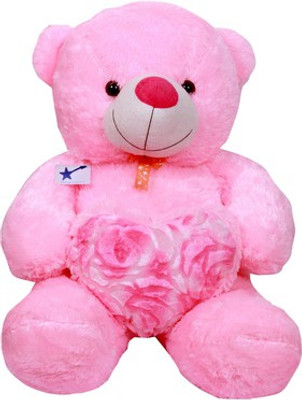 

Ansh Soft Toy Cute Pink Teddybear Pink - 70 cm(Pink)