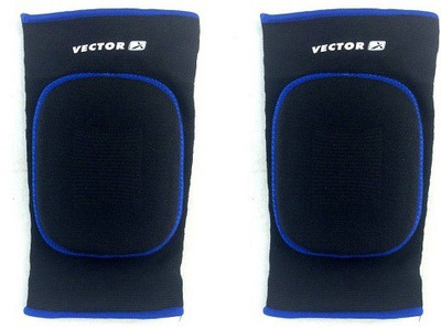 

Vector X Basic-Kneepad-Pair Knee Support, Black;blue