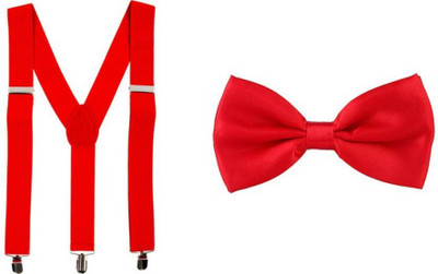

Tahiro Y- Back Suspenders for Men(Red)