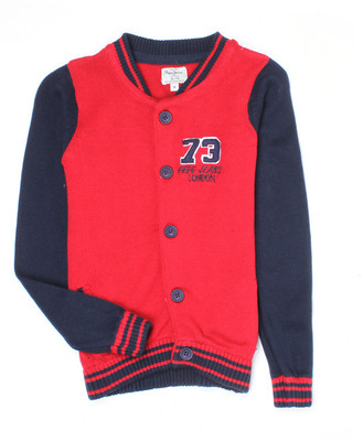 

Pepe Jeans Solid Round Neck Casual Boys Red Sweater