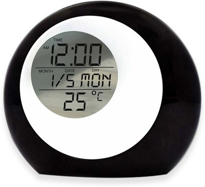 

Empreus Digital Black Clock
