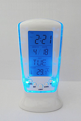 

Masterfit Digital White Clock